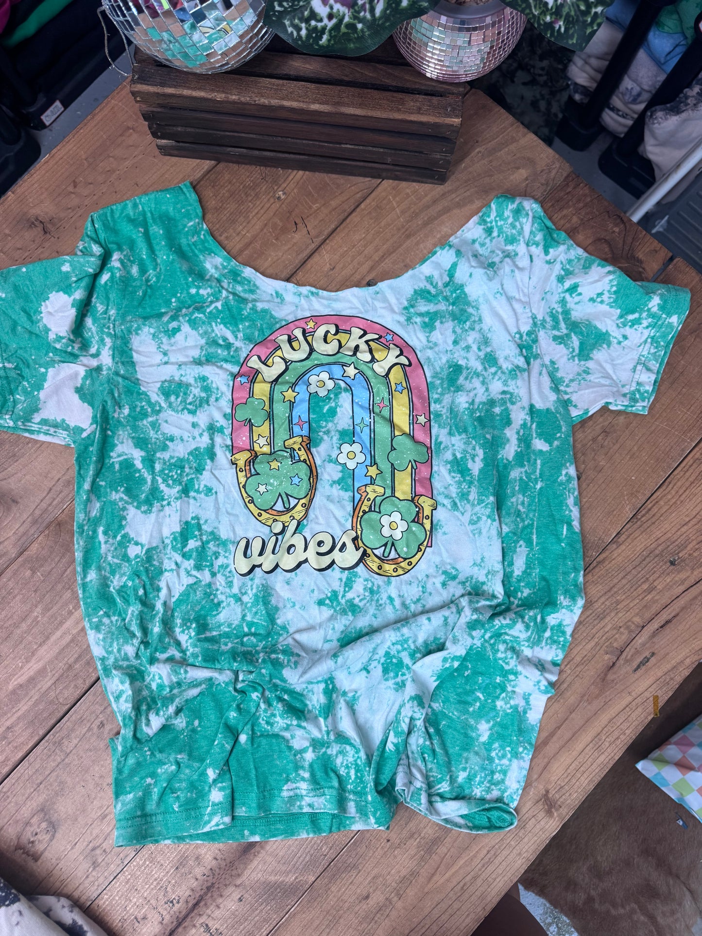 DESTASH SIZE LARGE lucky vibes