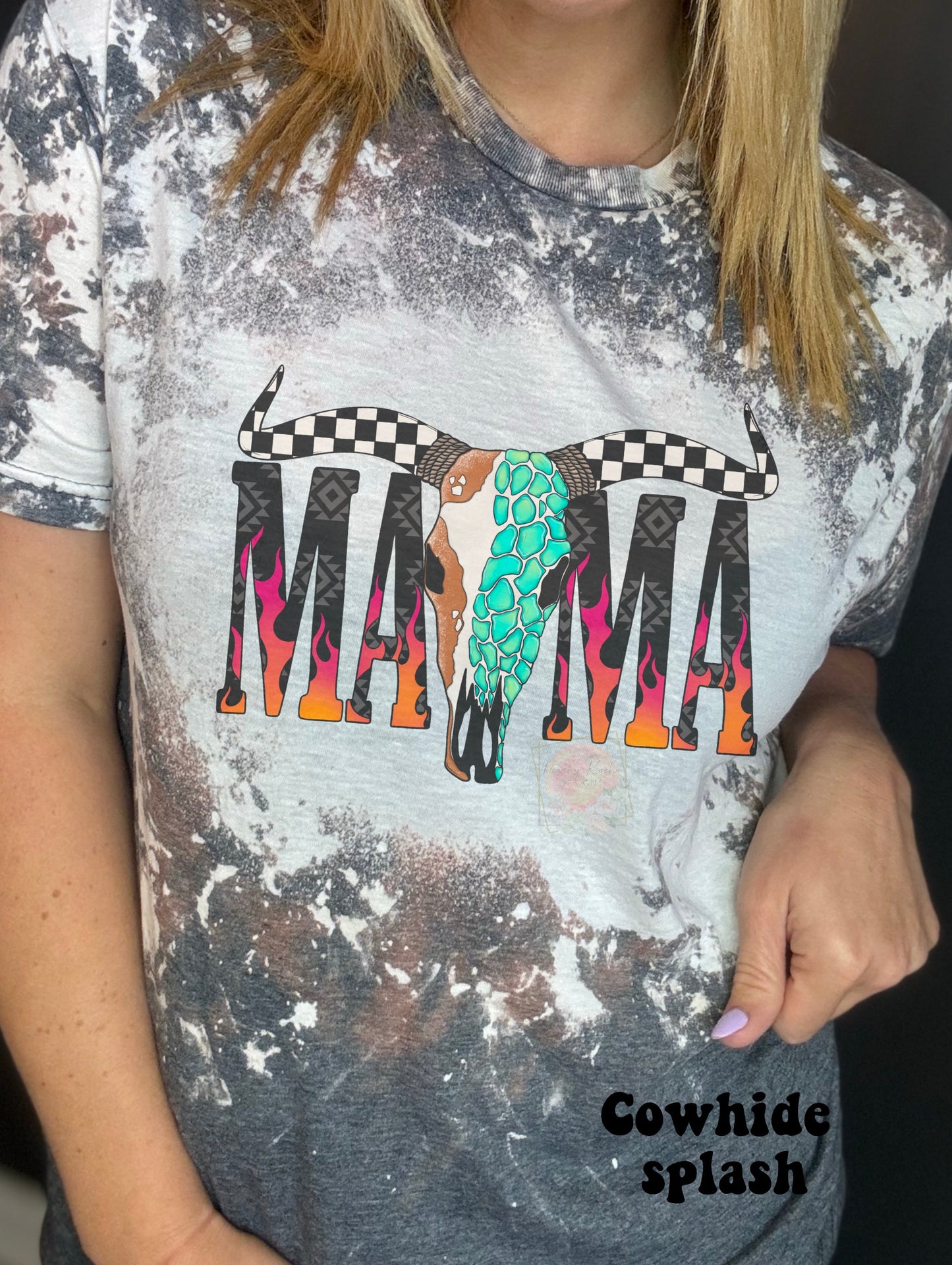 Turquoise steer MAMA