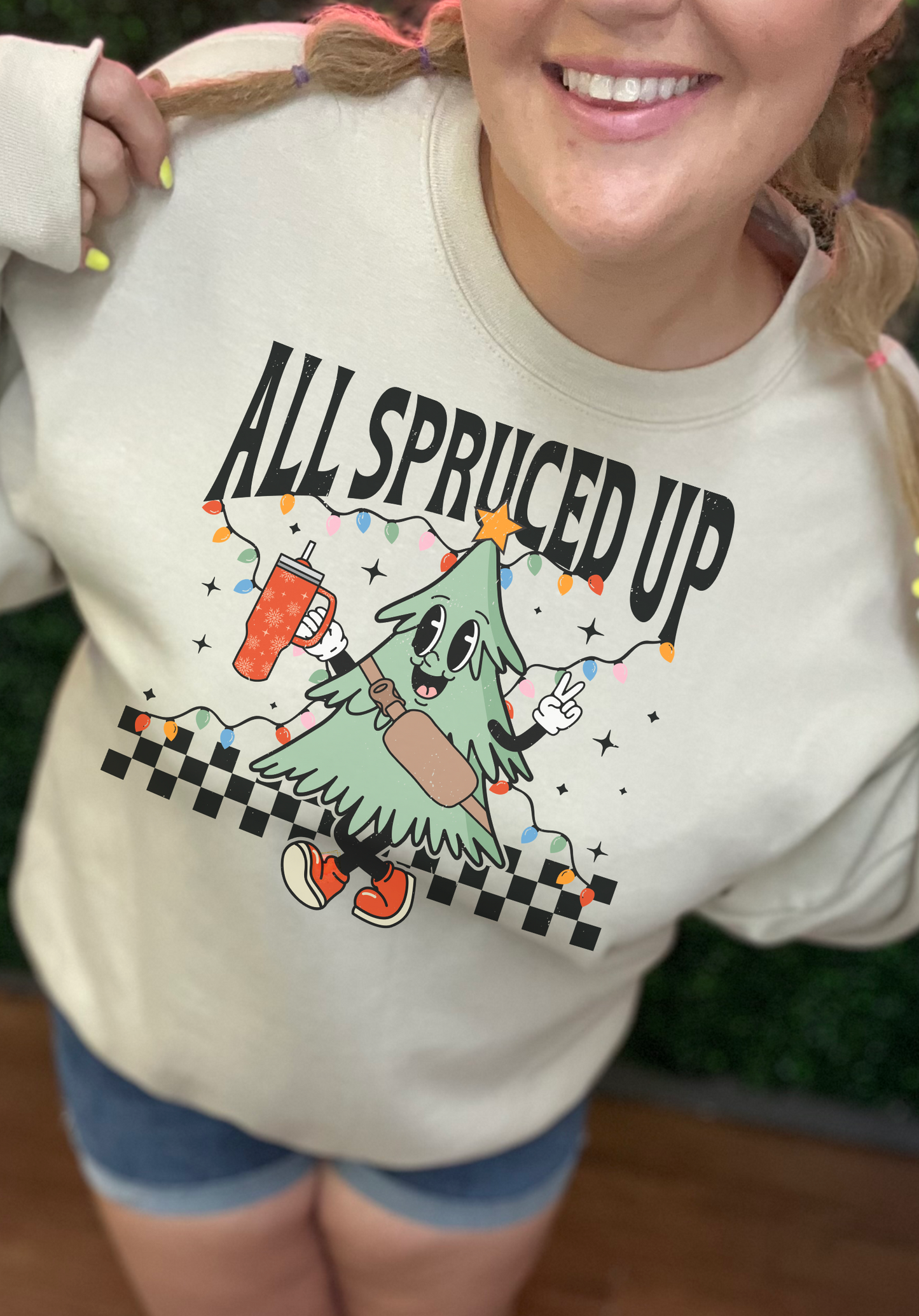 All spruced up