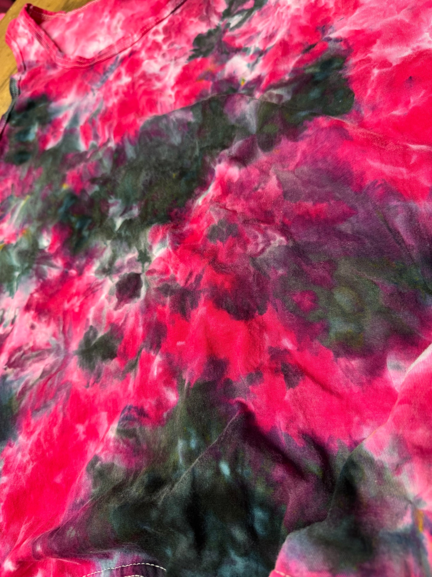 *Pre Order* black & pink tie dye