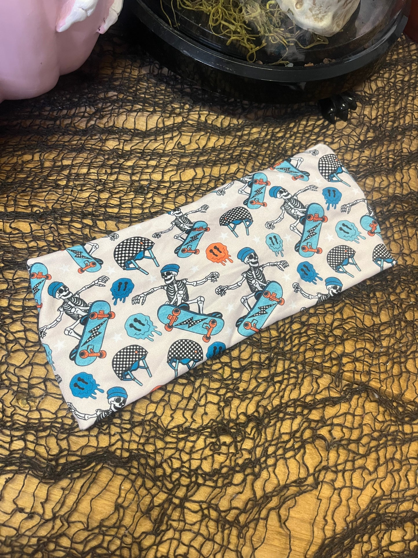 Skateboarding Skelly headband