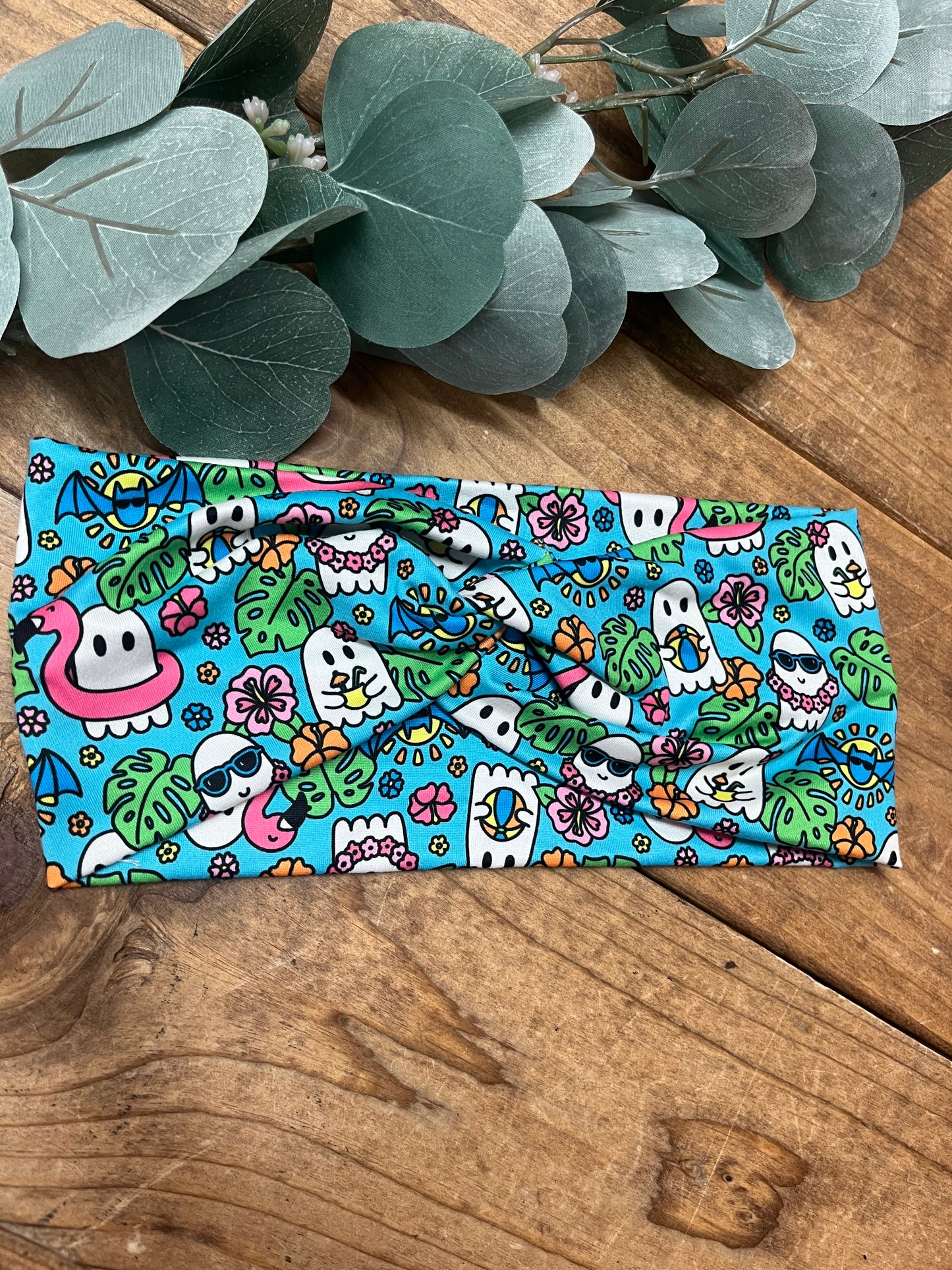 Aloha ghosts headband