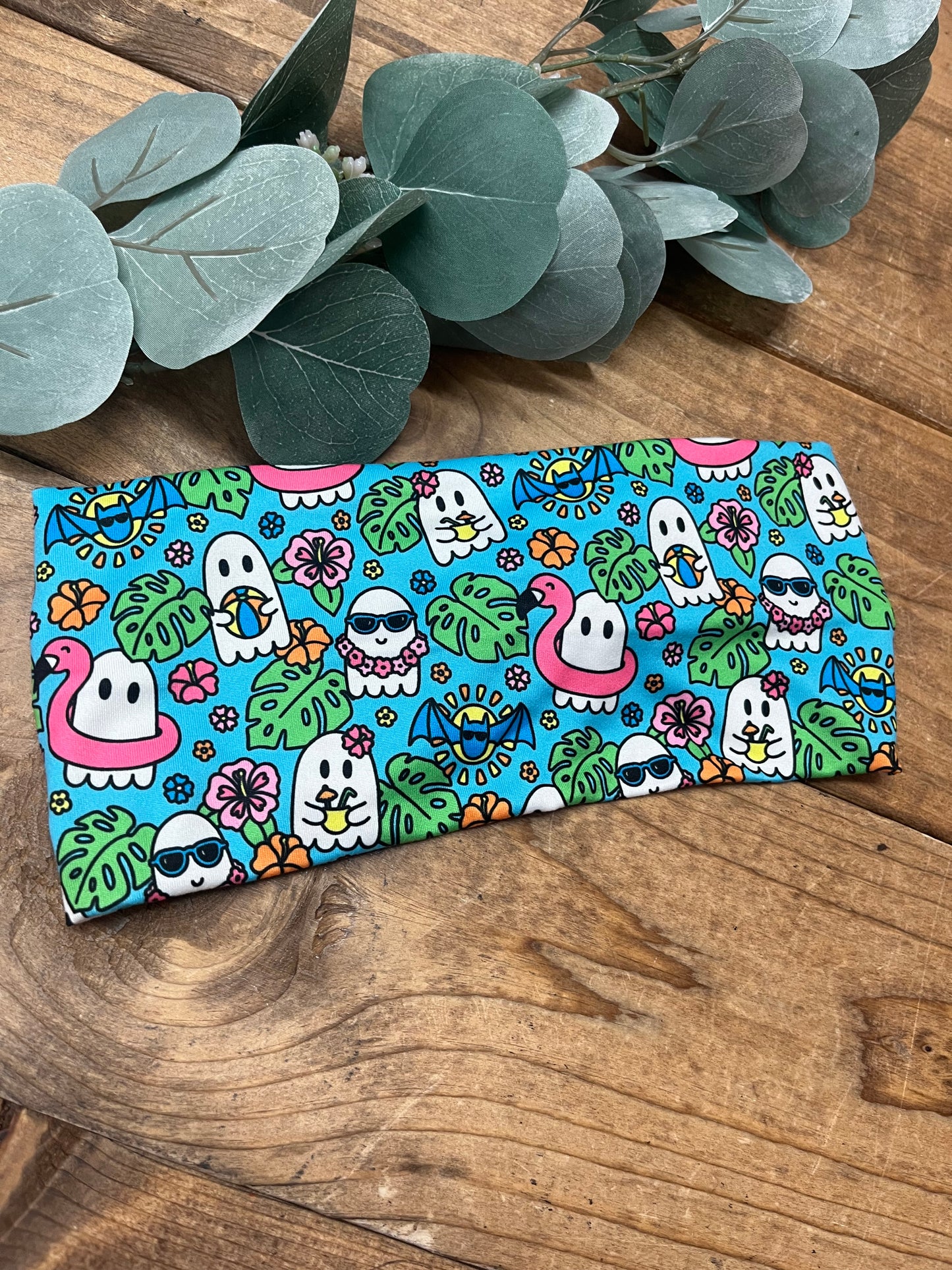 Aloha ghosts headband