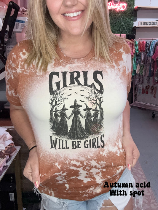 Girls will be girls witches in the woods