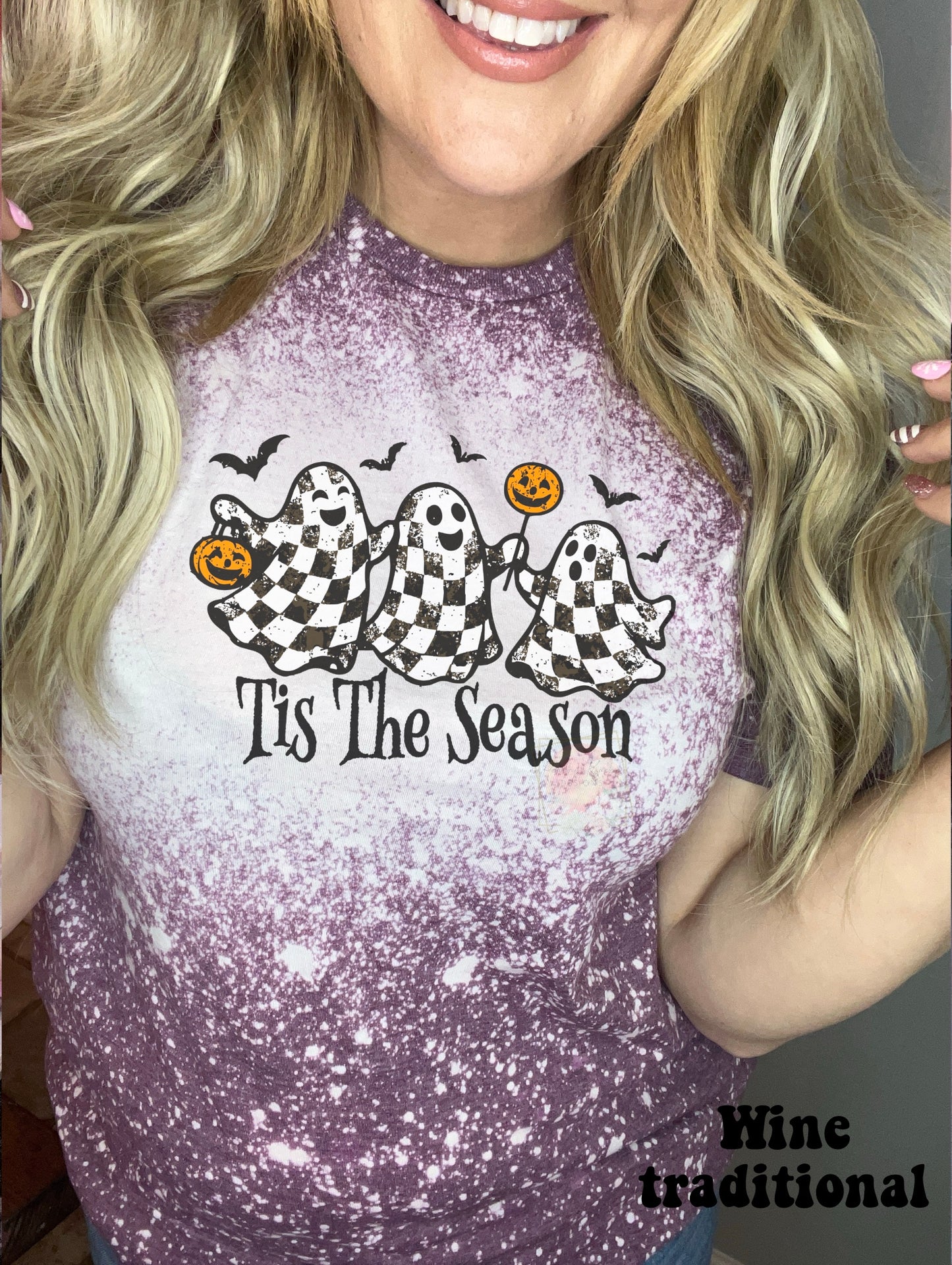 Tis the season checkered ghosts
