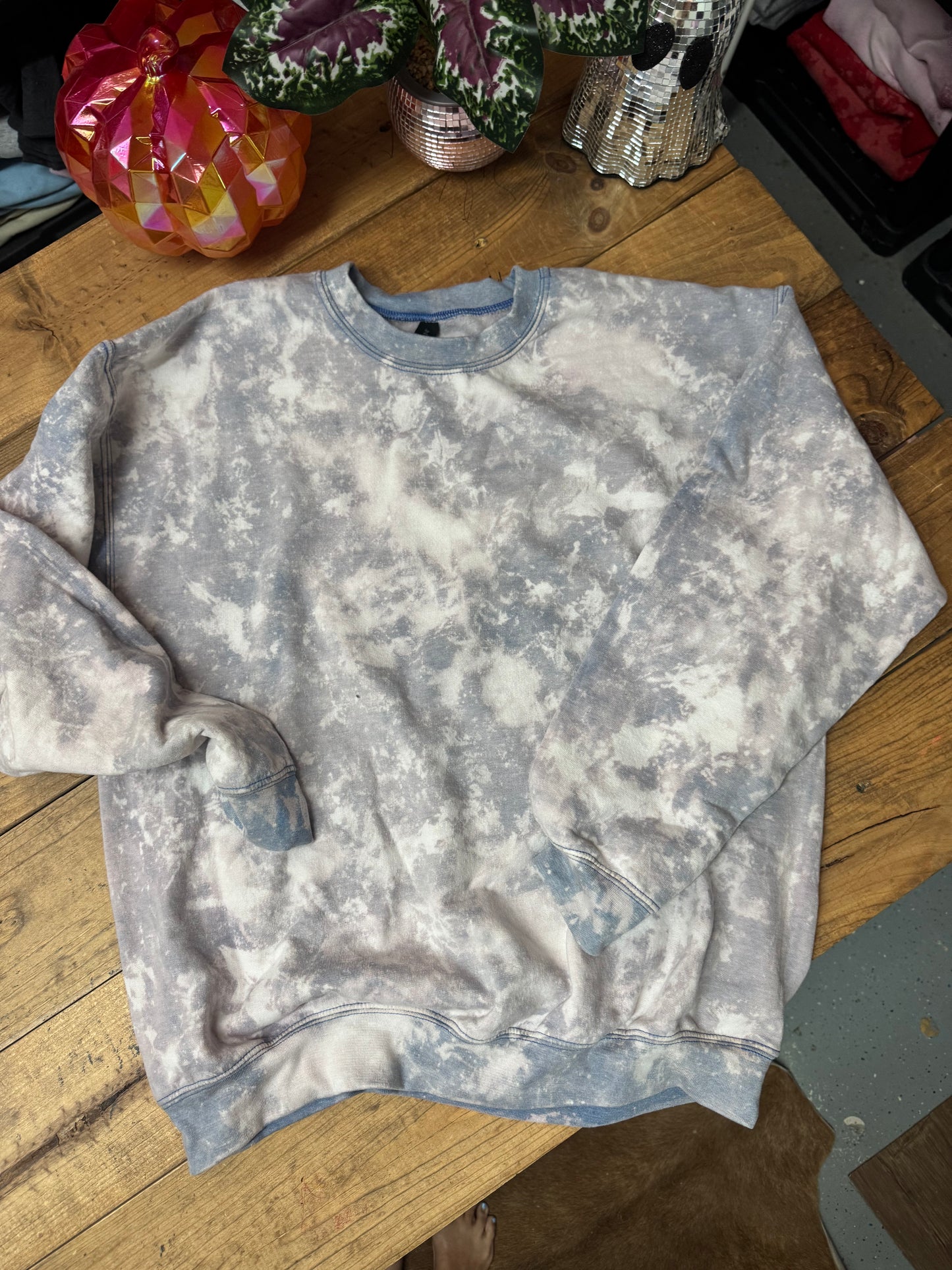 *IMPERFECT FROSTED PEACH SWEters*