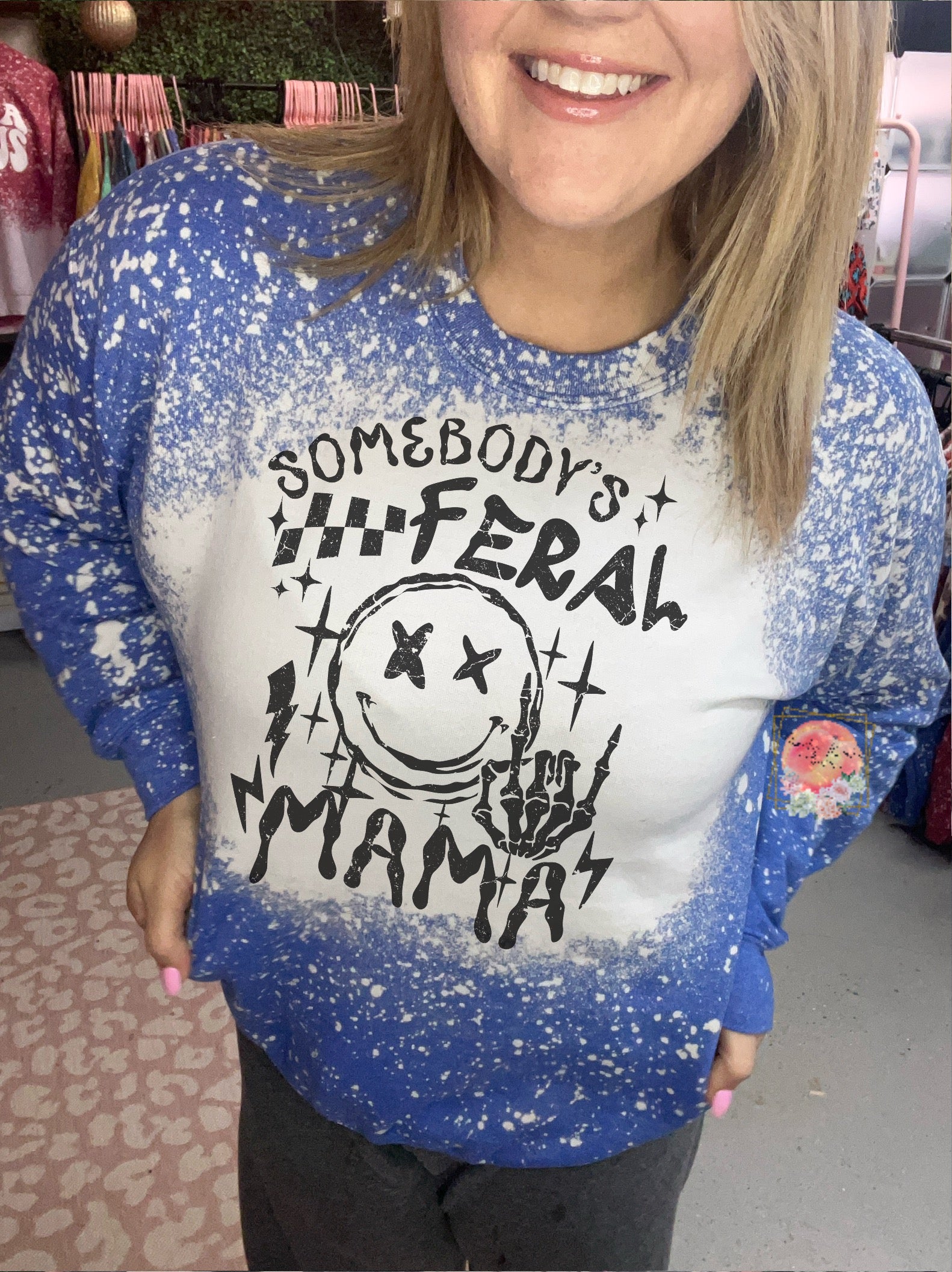 Мама задница Somebody's feral ass mama – Peachy Kuehn Designs