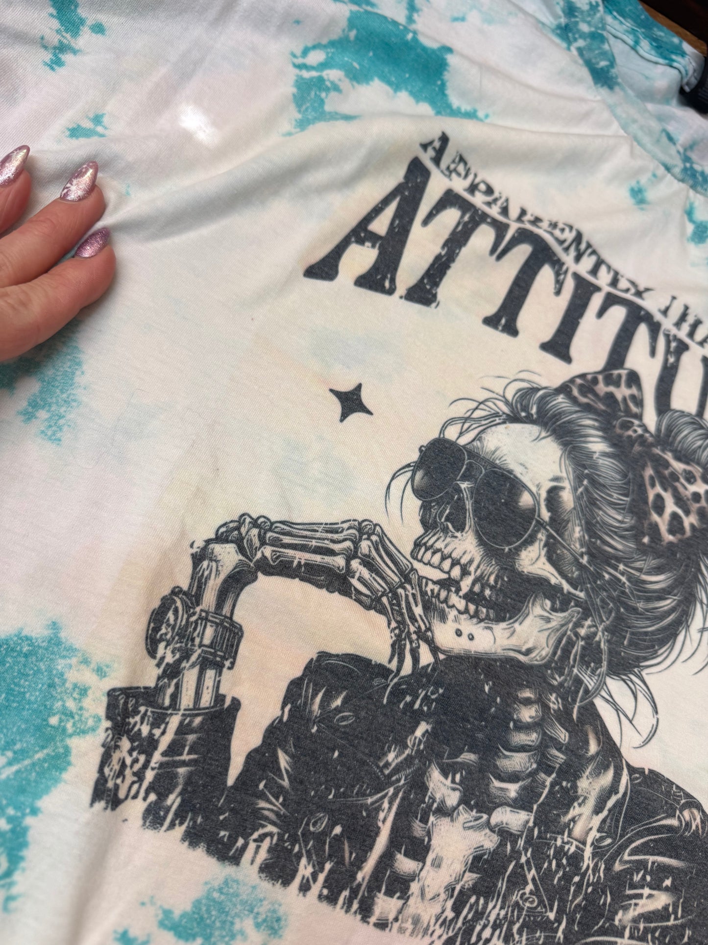 Size 3XL Apparently, I have an attitude tee