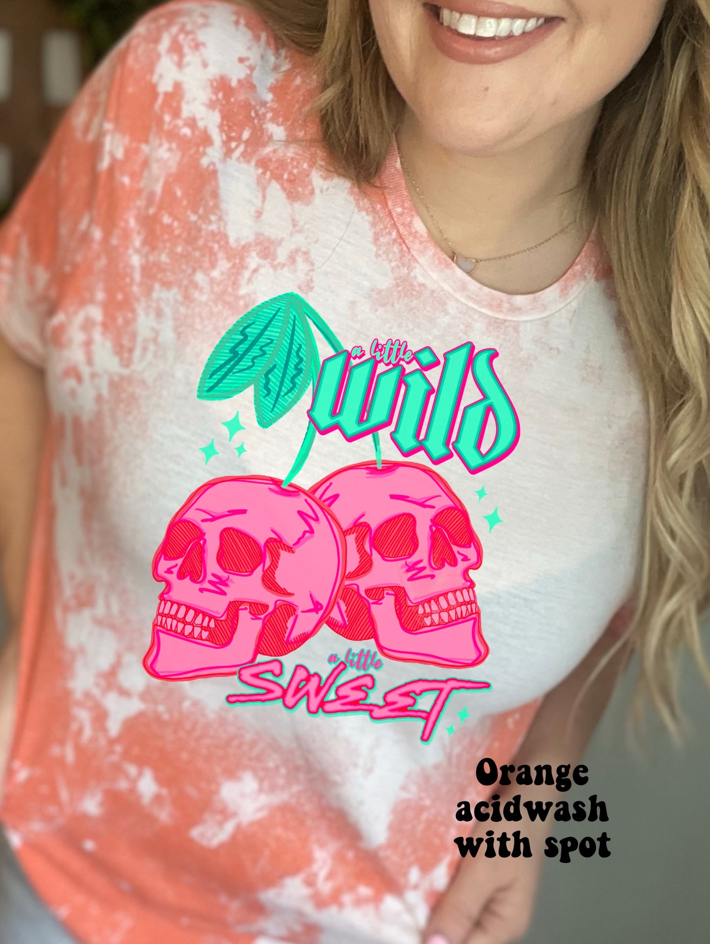 A little wild, a little sweet cherry skulls