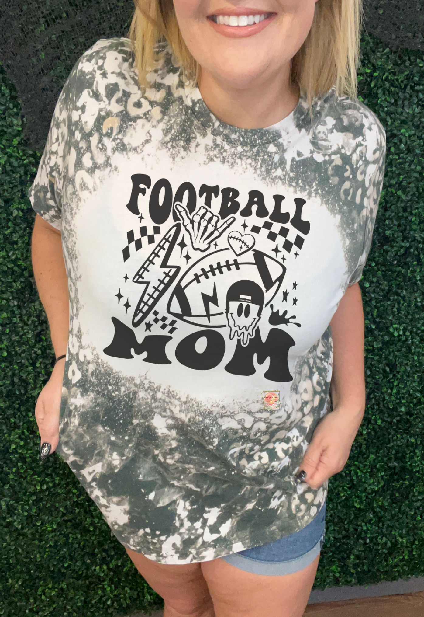 Football mom collage