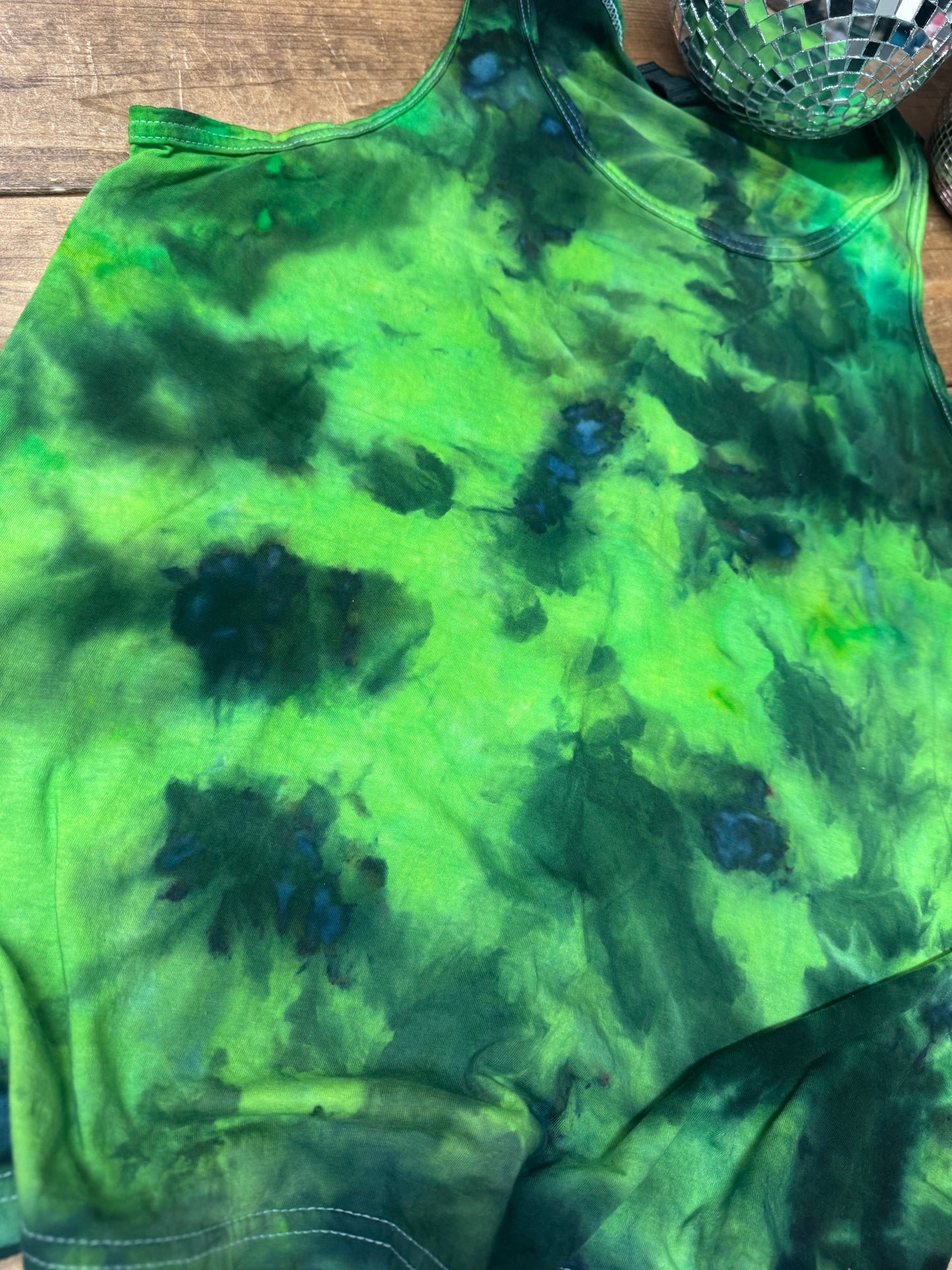 READY TO SHIP Villainess dyed tanks
