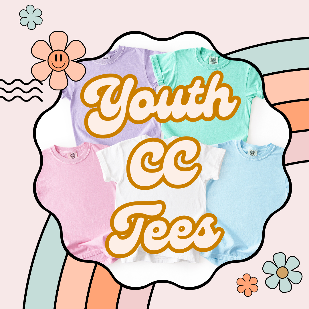 YOUTH Comfort Colors tees - made to order