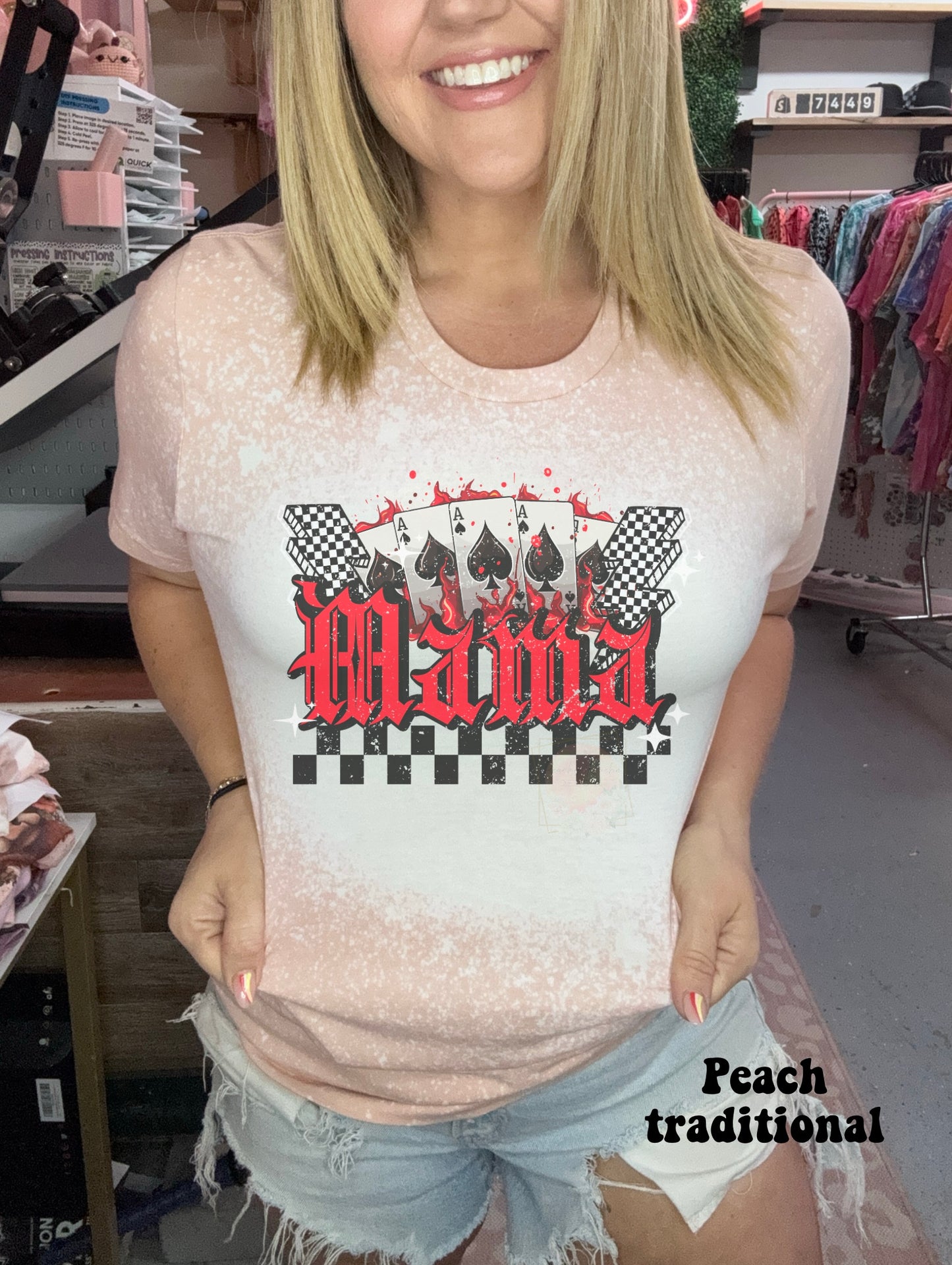 Checker and spades MAMA
