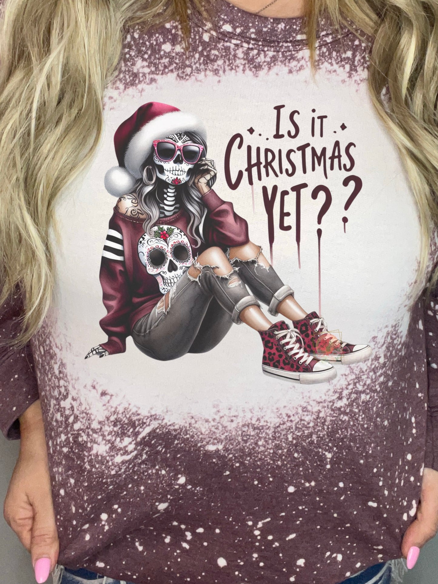 Is It Christmas Yet? Skelly Girl CV