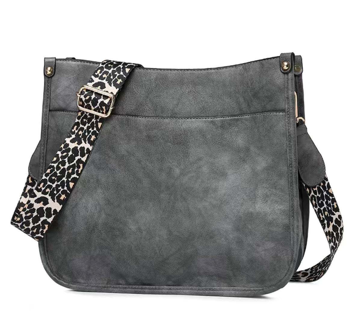 Vegan leather cross body purse