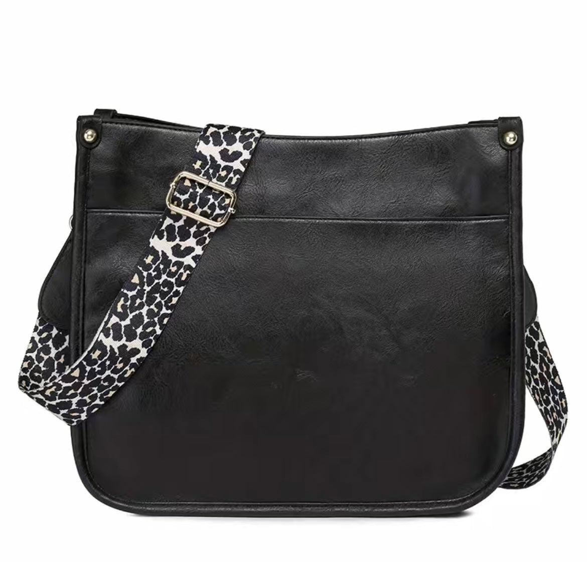 Vegan leather cross body purse