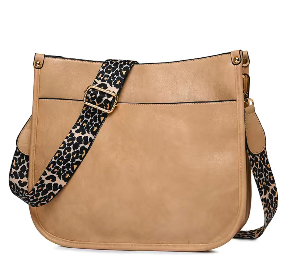 Vegan leather cross body purse