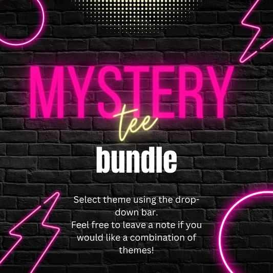 Mystery tee bundles