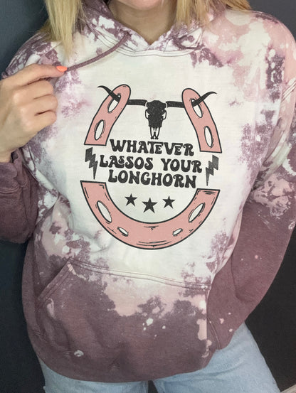 Whatever Lassos Your Longhorn- 4 color options!