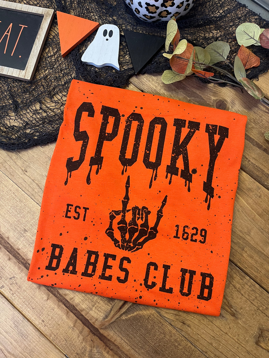 Ready to ship spooky babe club tees