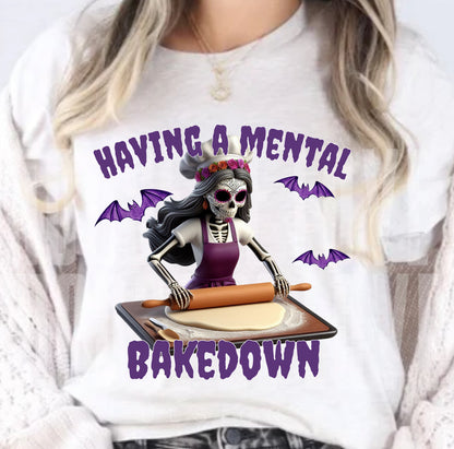 Having a mental bakedown girl Skelly