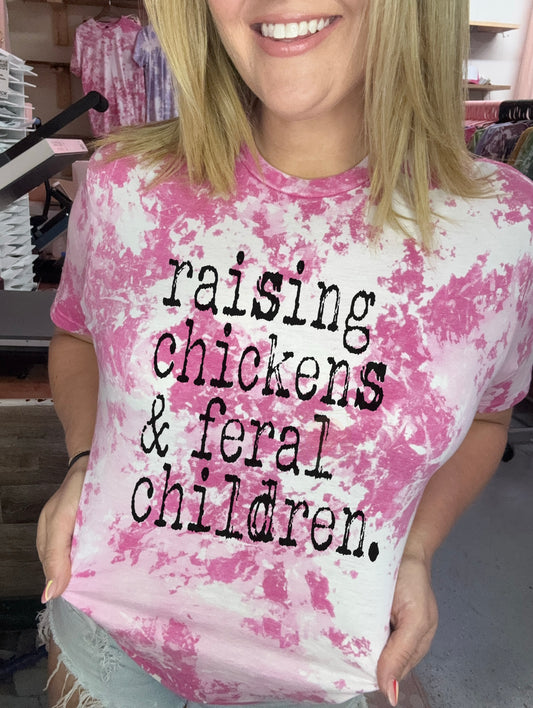 Raising chickens & feral children