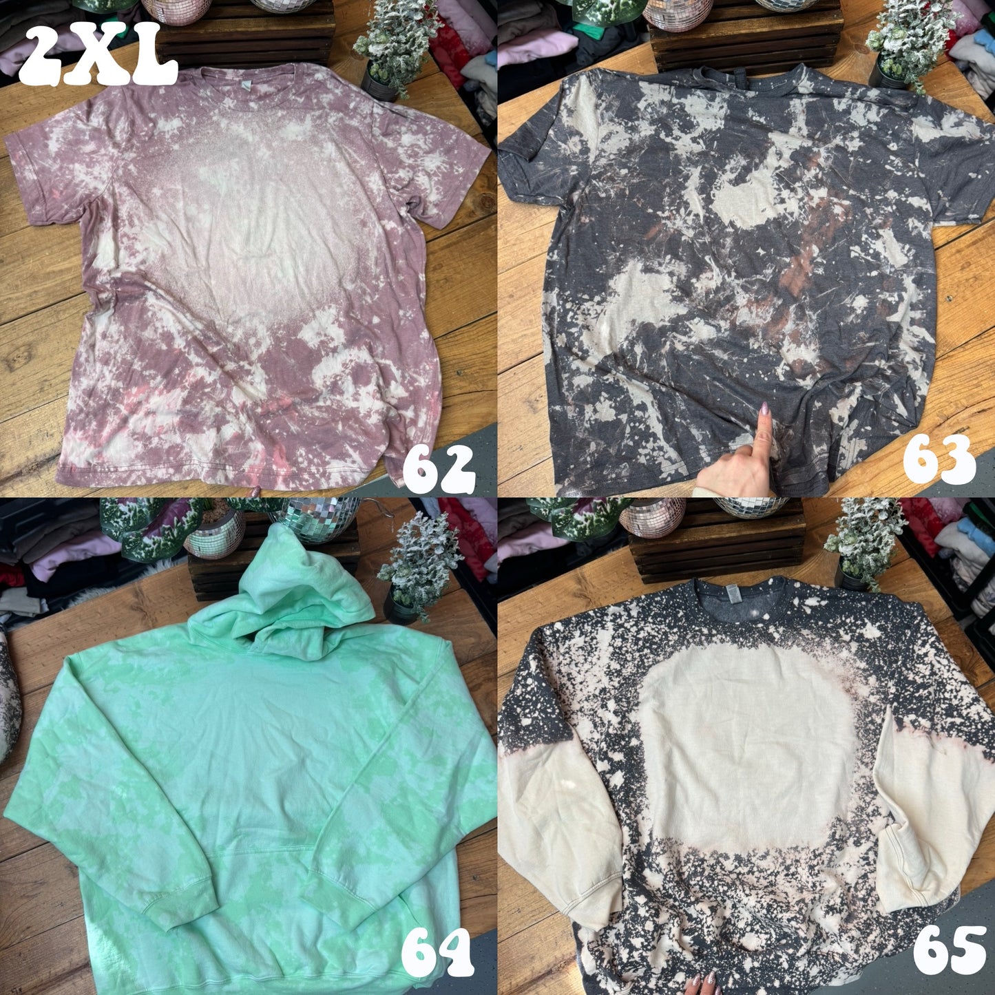 $15/$25 discontinued/ slightly imperfect tees/sweaters