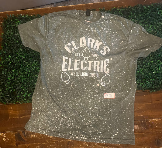 SIZE XL Clark’s Electric co tee