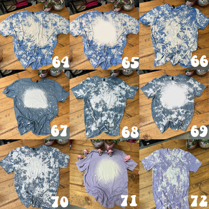 Live Sale Size 3XL Bleached Tees