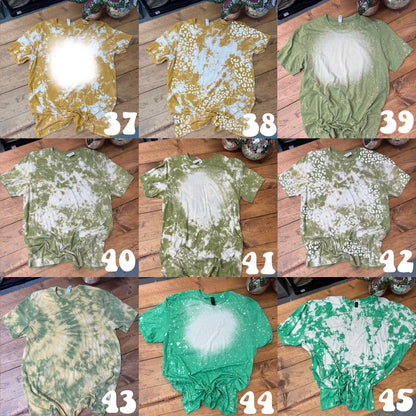 Live Sale Size 3XL Bleached Tees