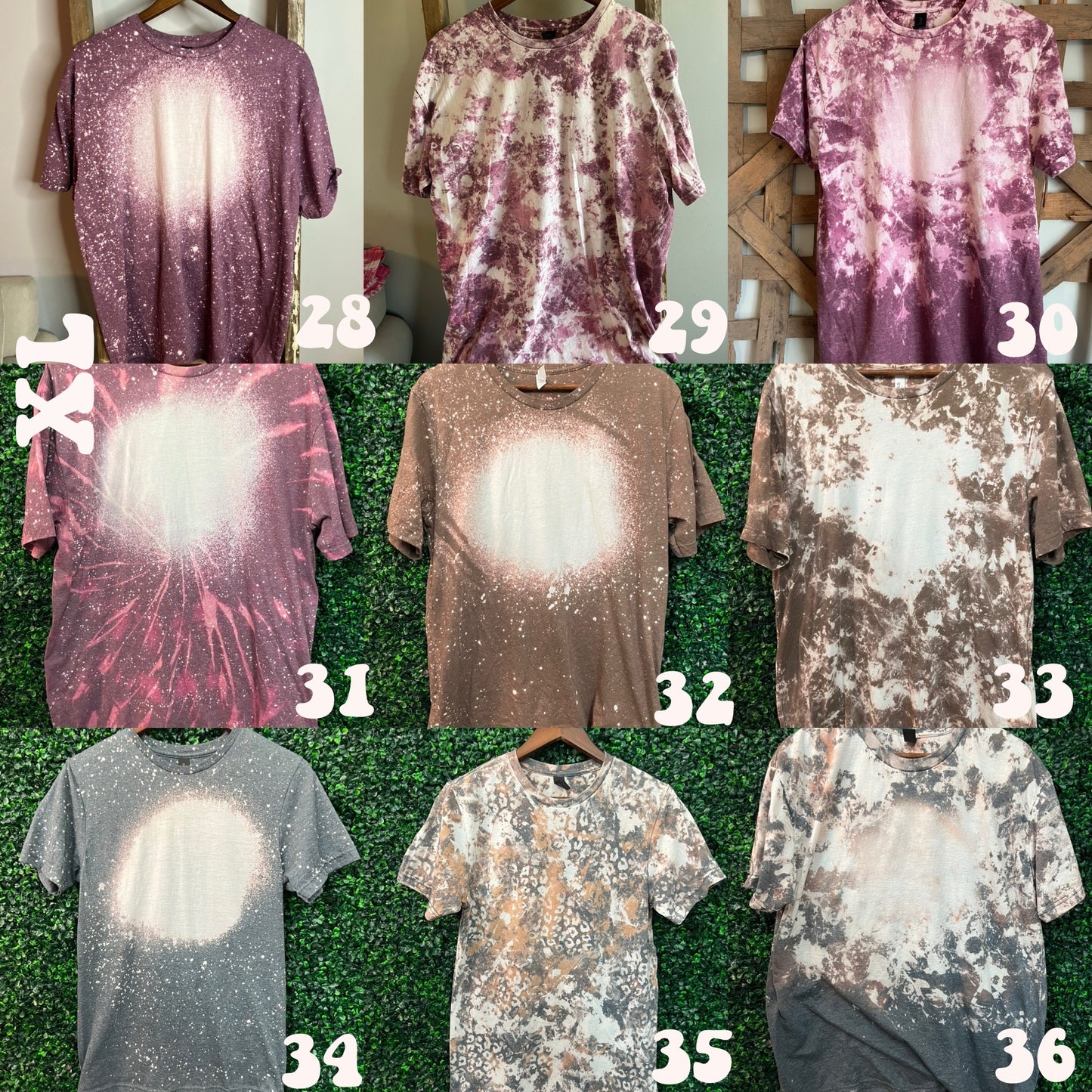 Size XL bleached listing *TEES*