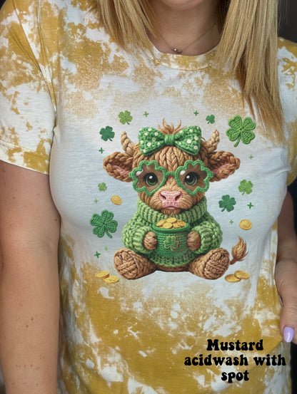Faux Crocheted Lucky Cow