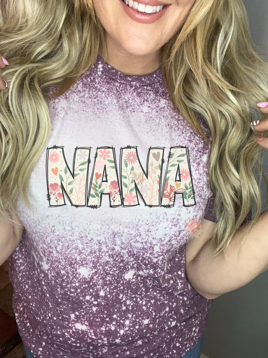 Cream floral NANA