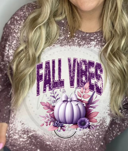 Fall vibes purple pumpkin CV