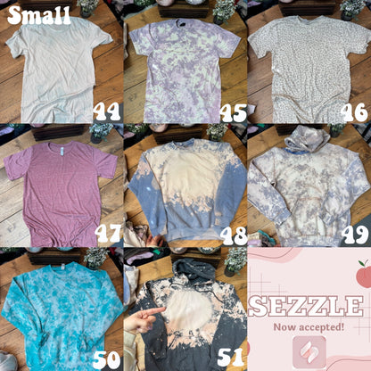 $15/$25 discontinued/ slightly imperfect tees/sweaters