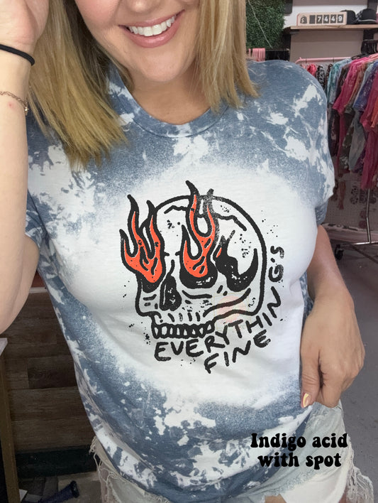 Everything’s fine skull