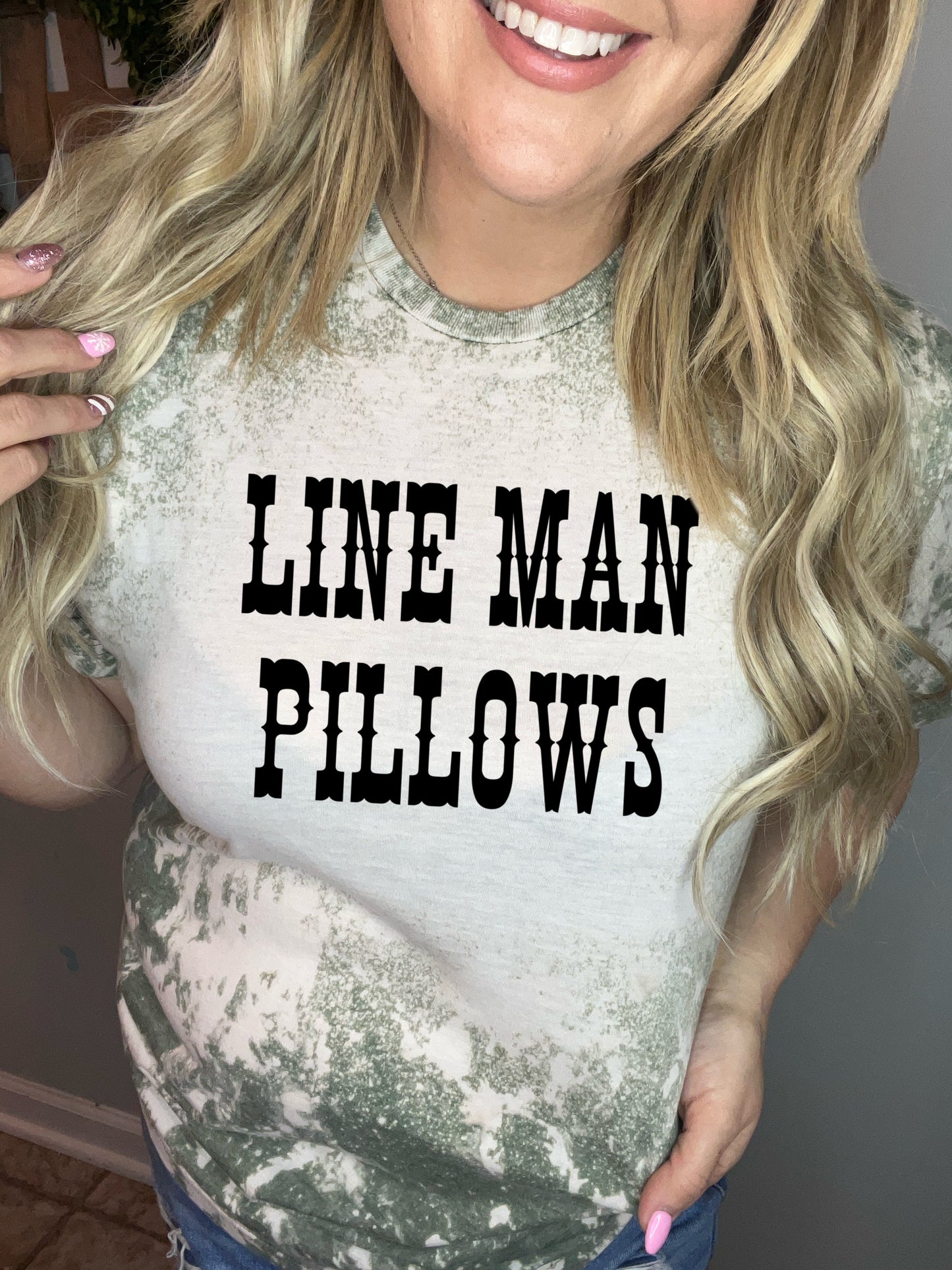 Lineman pillows