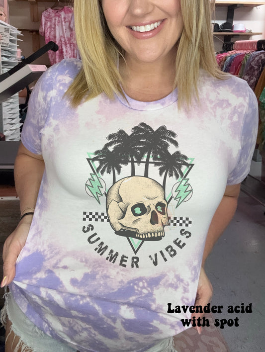 Blue skull summer vibes