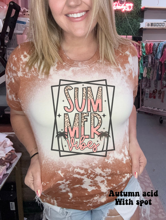 Peach and leopard summer vibes