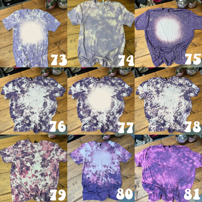 Live Sale Size 3XL Bleached Tees