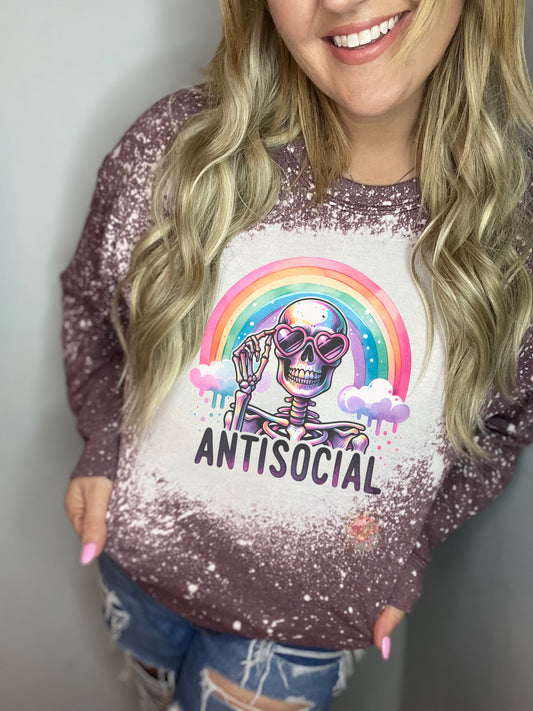 Antisocial Rainbow Skelly