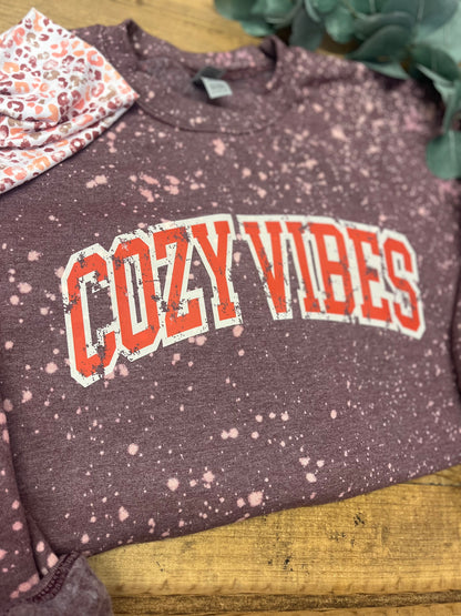 Cozy vibes sweatshirt