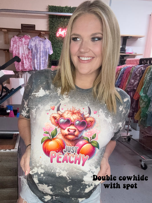 Just peachy cow