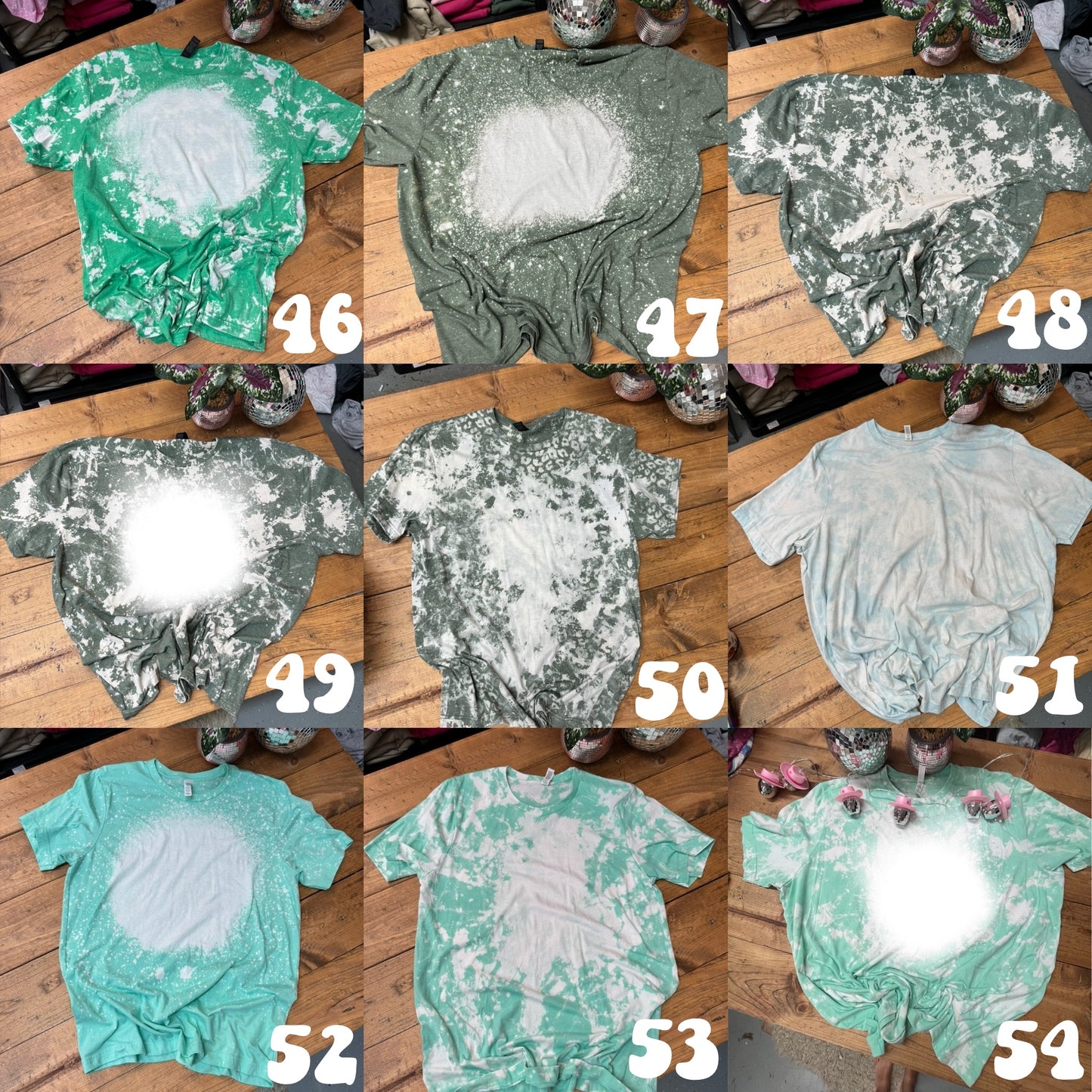 Live Sale Size 3XL Bleached Tees