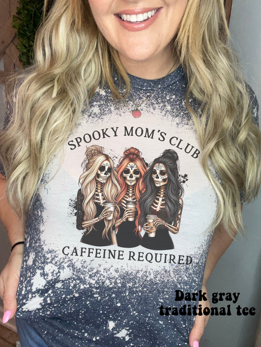 Spooky moms club, caffeine required