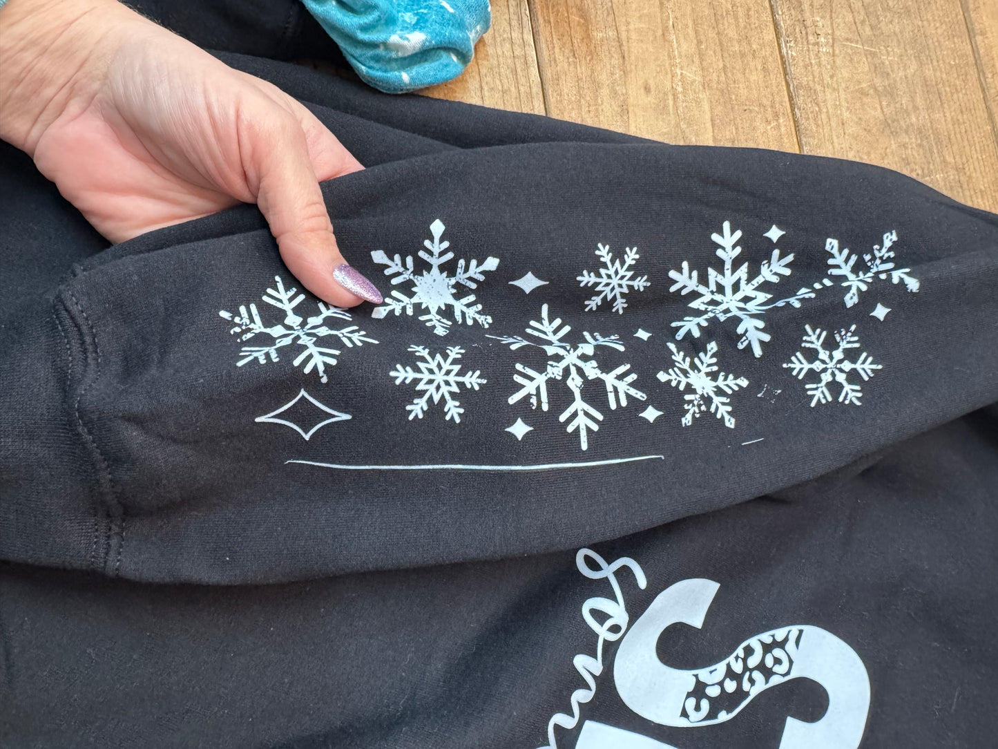 Size 3XL Slightly imperfect let it snow somewhere else crewneck