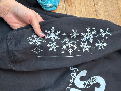 Size 3XL Slightly imperfect let it snow somewhere else crewneck