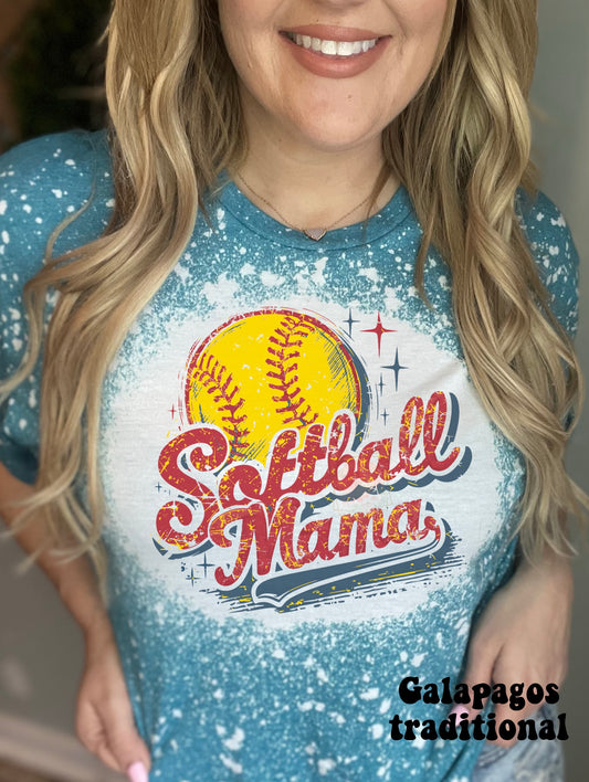 RW&B softball mama