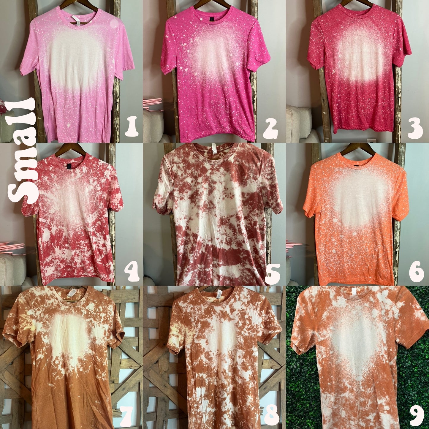 Size small bleached listing *Tees*