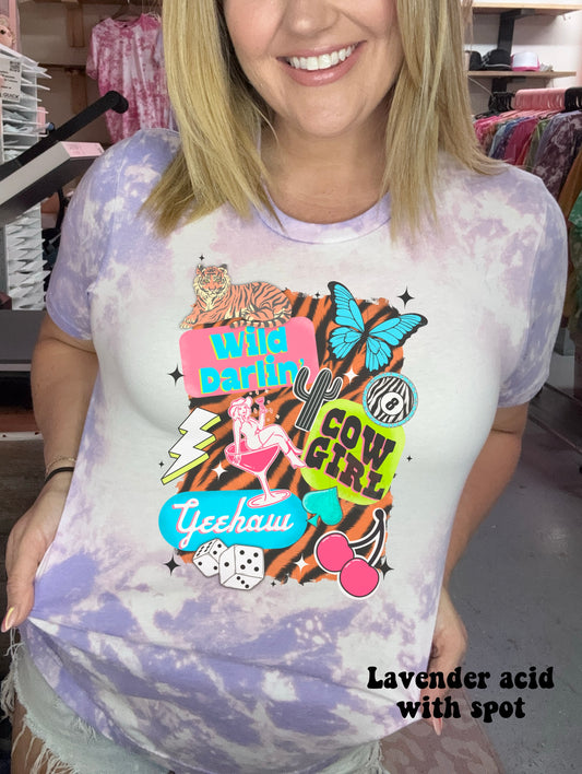 Wild darlin neon collage